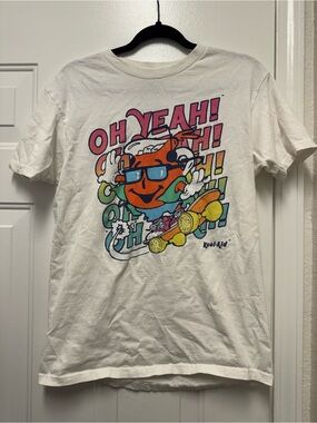 Kool-Aid Men’s White Graphic Short Sleeve Tee - 'Oh Yeah'